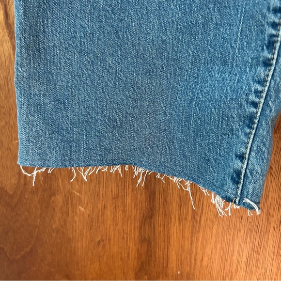 NWOT J Crew High Rise Slim Wide Leg Jeans Medium Blue - Picture 6 of 8